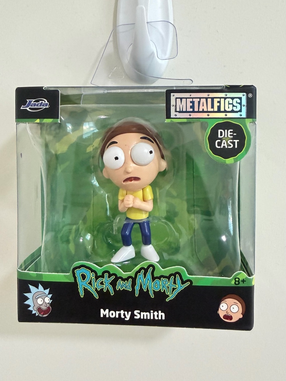Metalfigs Rick and Morty Morty Smith Die-Cast Figure - Yellow